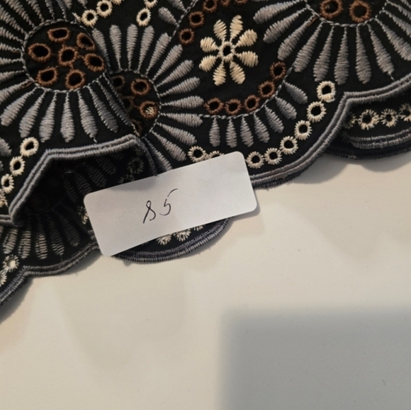 Vanessa Bruno Alais Dress In Black Midi Sleeveless Crew neck Back zipper Size 8 - Picture 12 of 12